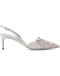Rene Caovilla - Veneziana 50mm スリングバック パンプス - Lyst