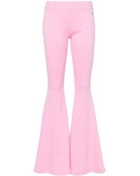 GIUSEPPE DI MORABITO - Flared Cotton Track Pants - Lyst