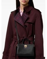 Burberry - Micro Cotswolds Check Tote - Lyst