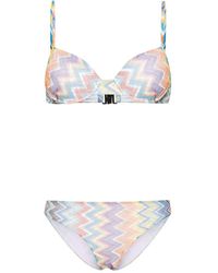 Missoni - Carioca Micro Chevron Bikini Set - Lyst