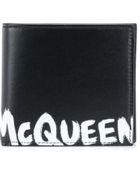 Alexander McQueen - 'McQueen Graffiti' bi Fold Brieftasche - Lyst