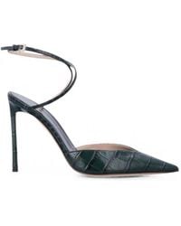 Tom Ford - Selen Crocodile-Effect Leather Pumps - Lyst