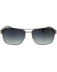 BOSS - Rectangle-Frame Sunglasses - Lyst
