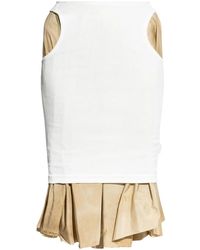 Maison Margiela - Layered Knee-Length Skirt - Lyst