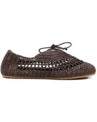 Superga - Woven Lace-Up Shoes - Lyst