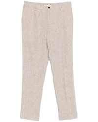 Entre Amis - Pleated-Detail Trousers - Lyst