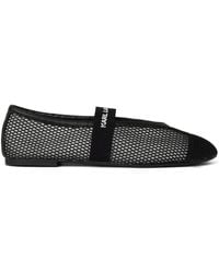 Karl Lagerfeld - Karo Ballerinas - Lyst