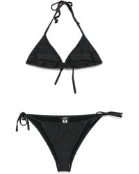 Balmain - Logo-Print Bikini - Lyst