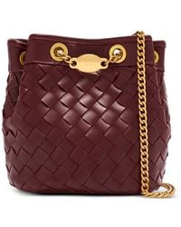 JW PEI - Yara Woven Leather Bucket Bag - Lyst