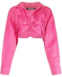 Jacquemus - Le Papier Bolero Shirt - Lyst