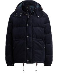 Polo Ralph Lauren - Corduroy Quilted Bomber Jacket - Lyst
