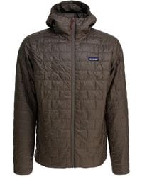 Patagonia - キルティング フーデッドジャケット - Lyst