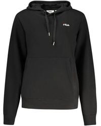 Fila - Logo-Embroidered Hoodie - Lyst