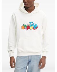 INBETWEENERS - Hoodie Met Geborduurd Fruit - Lyst