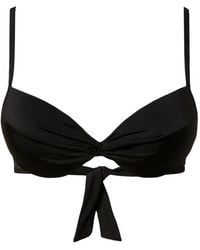 Twinset - Bikinitop Met Ruches - Lyst