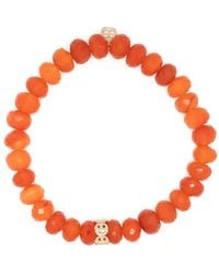 Sydney Evan - Bracelet En Or 14Ct - Lyst