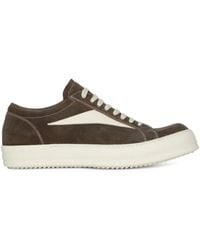 Rick Owens - Suede Sneakers - Lyst