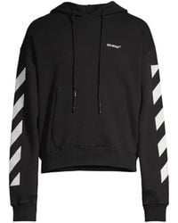 Off-White c/o Virgil Abloh - Diag-Stripe Hoodie - Lyst