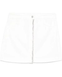 Liu Jo - Cotton Mini Skirt - Lyst