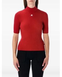 Courreges - Jersey Reedition con cuello alto - Lyst