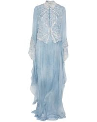 Ermanno Scervino - Embroidered Maxi Dress - Lyst