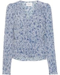 Isabel Marant - Eddy Abstract-Print Blouse - Lyst