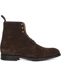 Church's - Lace-Up Suede Boots - Lyst