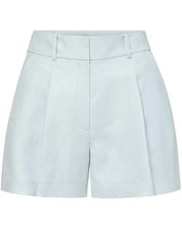 Veronica Beard - Craig Pleated Shorts - Lyst