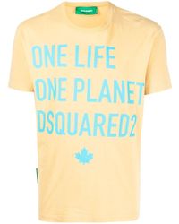 DSquared² - One Life One Planet T-shirt - Lyst