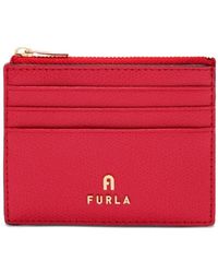 Furla - Small Camelia Zip-Top Card Holder - Lyst