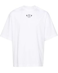 Off-White c/o Virgil Abloh - Bandana Arrow Cotton T-shirt - Lyst