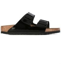 Birkenstock - Pantoletten Mit Schnallen - Lyst