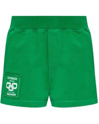 DSquared² - Logo Patch Mini Shorts - Lyst