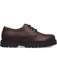 Birkenstock - Highwood Lace-Up Leather Derby Shoes - Lyst