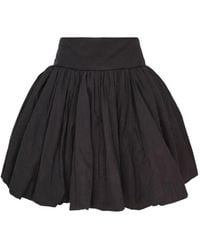 Pushbutton - Balloon Volume Mini Skirt - Lyst