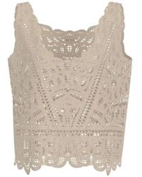 Guess - Macramé Top - Lyst