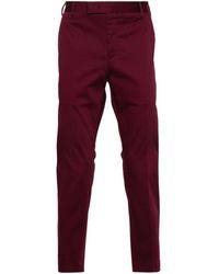 PT Torino - Tailored Cropped Trousers - Lyst