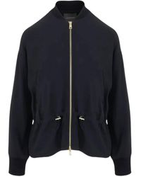 Lorena Antoniazzi - ジップアップ ボンバージャケット - Lyst