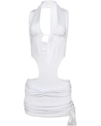 DI PETSA - Draped Mini Dress - Lyst