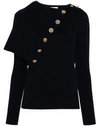 Rabanne - Fine-Knit Merino Wool Jumper - Lyst