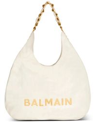 Balmain - 1945 Soft Hobo Shoulder Bag - Lyst