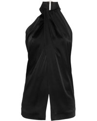 Stella McCartney - ホルターネック サテンタンクトップ - Lyst