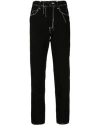 Y's Yohji Yamamoto - Contrast-Stitch Jeans - Lyst