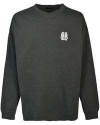 BREATH - Logo-Embroidered Long-Sleeve T-Shirt - Lyst