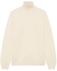 Lardini - Ribbed-Knit Turtleneck Sweater - Lyst
