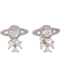 Vivienne Westwood - Mila Orb Oorbellen - Lyst