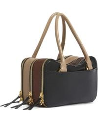 Marni - And Taupe Leather Small Boxyne Bag - Lyst