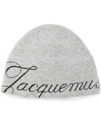 Jacquemus - Beanie Mit Logo - Lyst