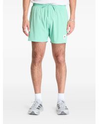 Saysky - Elasticated-Waistband Mesh-Panel Shorts - Lyst