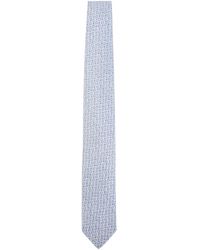 Lanvin - Losange-Pattern Tie - Lyst